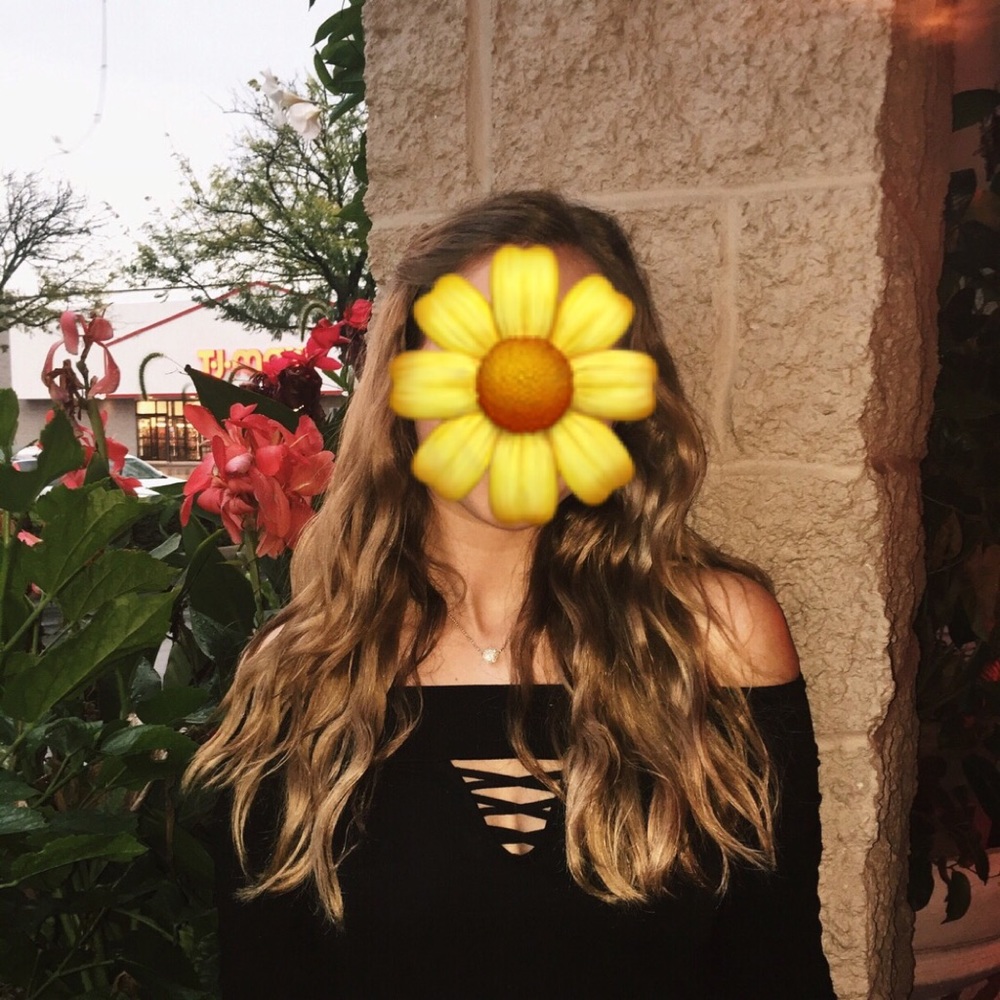 American Eagle soft and sexy off the shoulder top